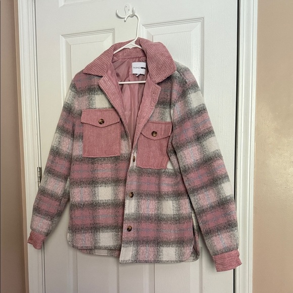 Fashion Nova Jackets & Blazers - Pink Shacket